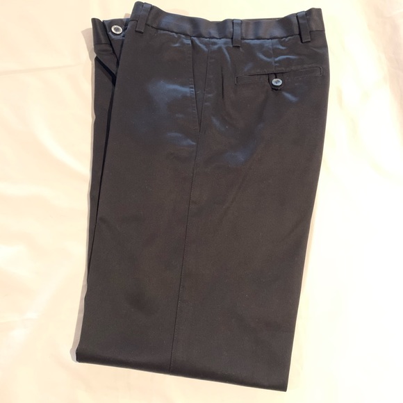 Men’s black Dockers D2 flat front straight fit black pants 32x32 nearly new! - Picture 3 of 7